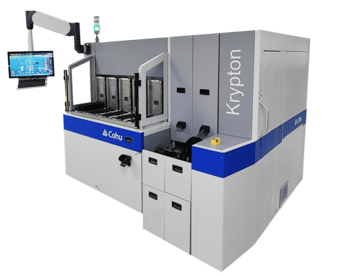Cohu's Krypton package inspection platform for large semiconductor packages.