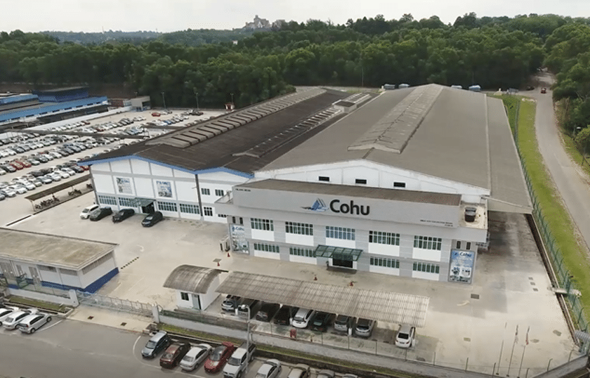 An aerial image of Cohu's largest manufacturing facility in Melaka