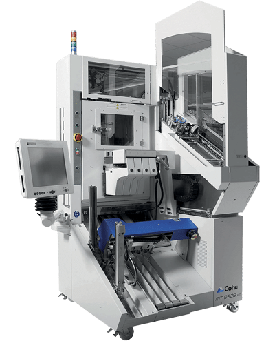 The MT9928 xm High Speed Gravity Test Handler.